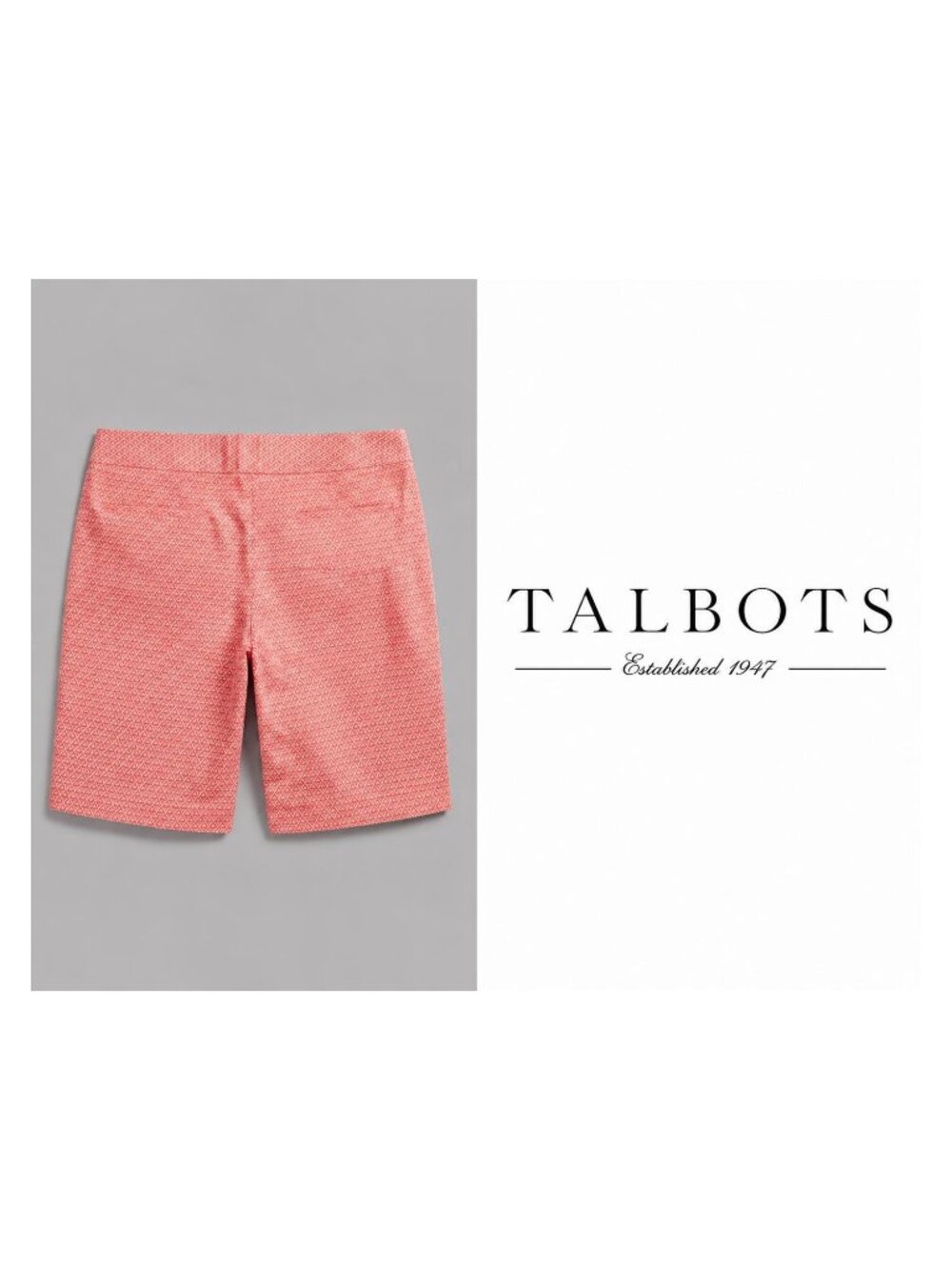Talbots Stretch Bermuda Shorts – Size 18